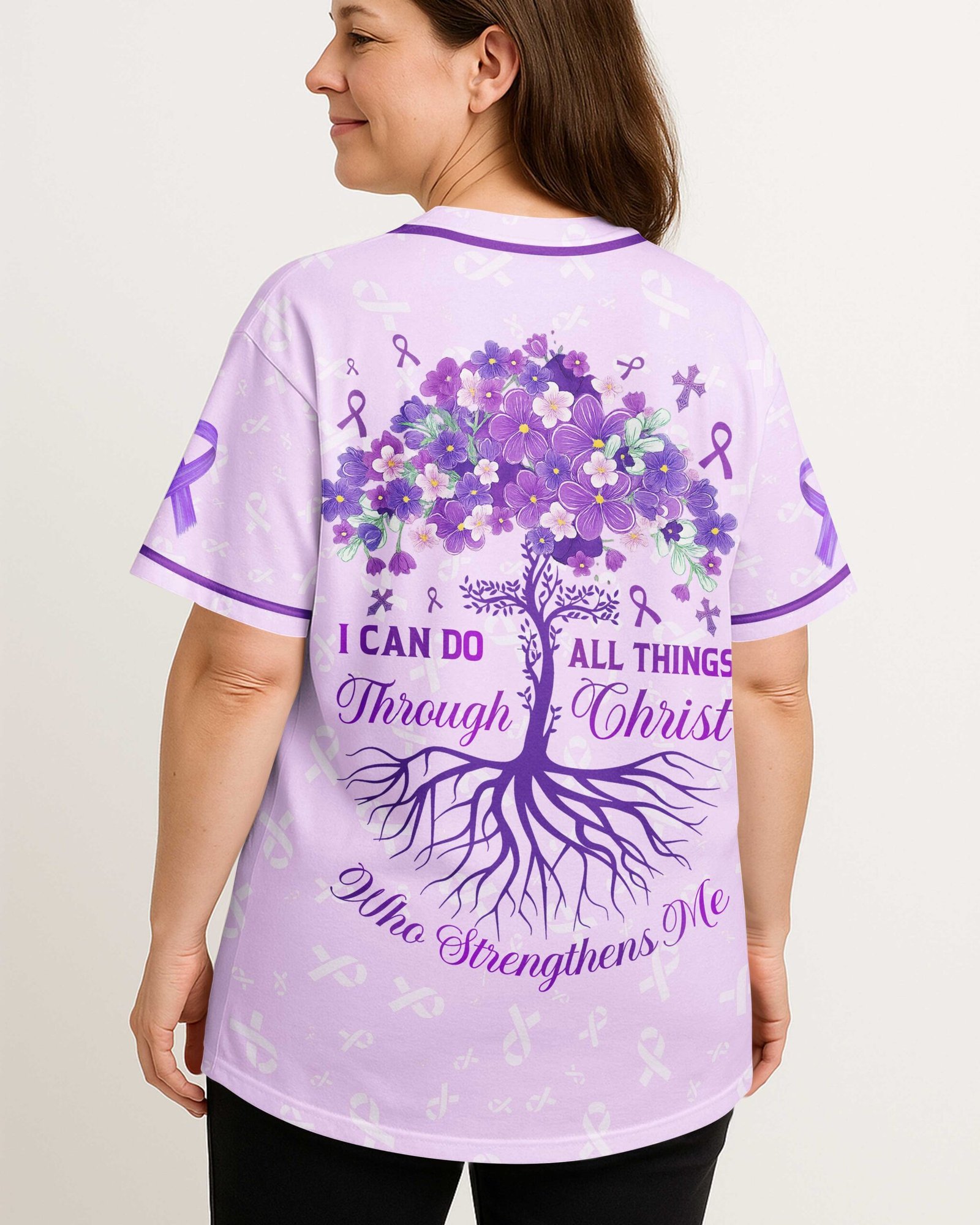I Can Do All Things Through Christ All Over Print Jersey - Image 5