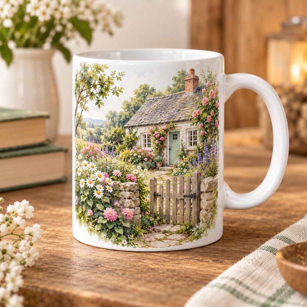 Home Is A Garden Mug